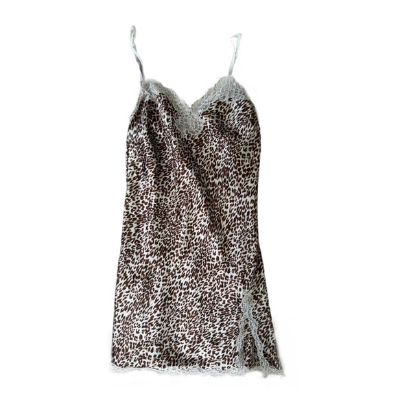 Victoria's Secret Dresses & Skirts - Vintage cheetah print VS slip dress